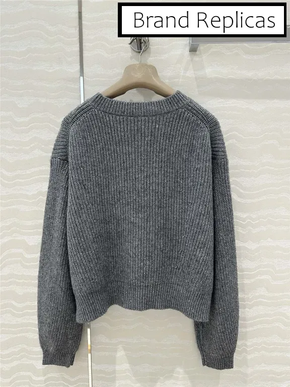 BC Crew-Neck Cashmere Sweater Grey